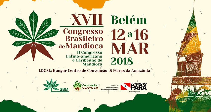 Abertas as inscrições para o XVII Congresso Brasileiro de Mandioca